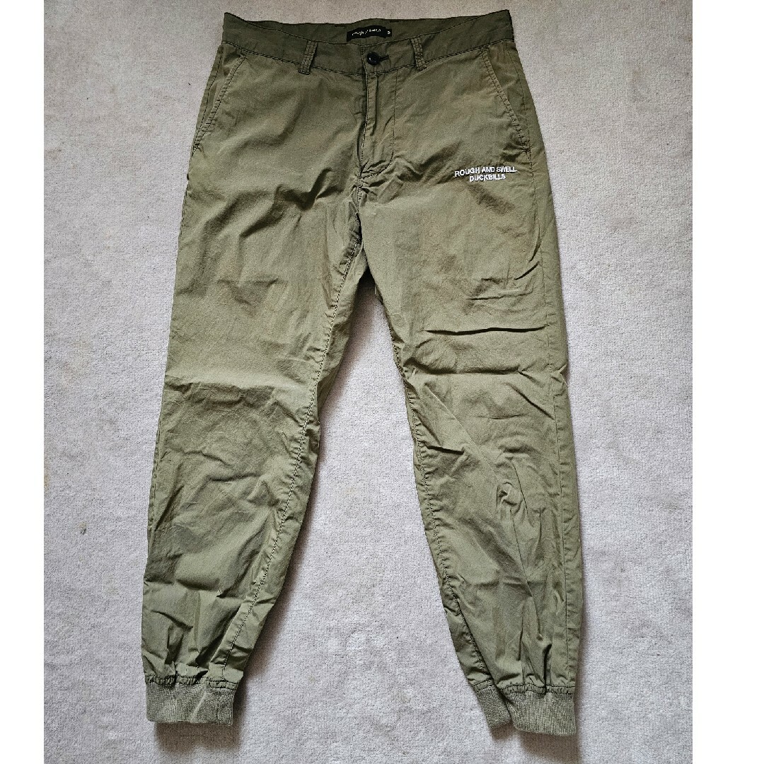 ラフアンドスウェル SASUKE EASY PANTS オリーブS メンズのパンツ(その他)の商品写真