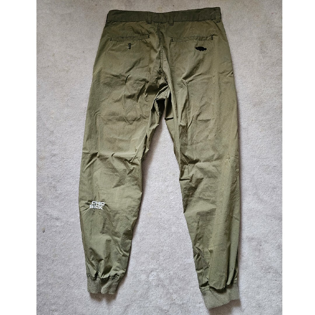 ラフアンドスウェル SASUKE EASY PANTS オリーブS メンズのパンツ(その他)の商品写真