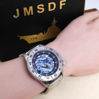 ◆稼働 JMSDF 創設60周年記念モデル 海上自衛隊 腕時計 カモフラージュ(腕時計(アナログ))