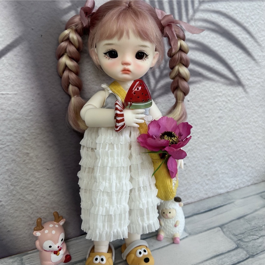 カスタムドールbjd qbaby dayuanbao海外ドール風カスタムブライス ハンドメイドのぬいぐるみ/人形(人形)の商品写真