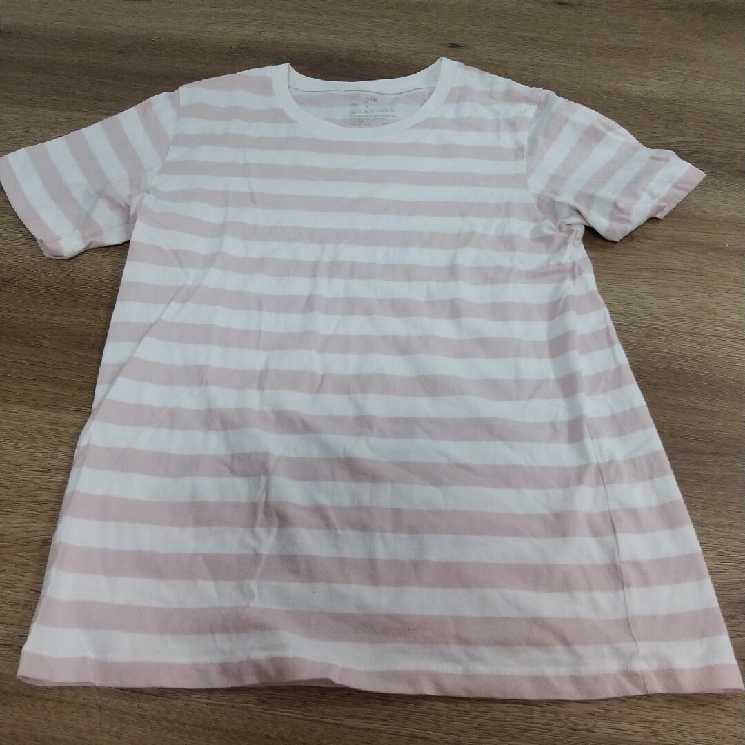 女の子　Tシャツ　2枚セット150センチ キッズ/ベビー/マタニティのキッズ服女の子用(90cm~)(Tシャツ/カットソー)の商品写真