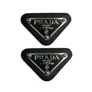 プラダ(PRADA)の【2個】PRADA プラダ　メタル　プレート　ワッペン　ロゴプレート　ロゴパーツ(その他)