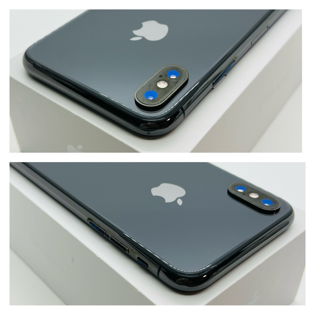 iPhone(アイフォーン)の100% iPhone X Space Gray 64 GB SIMフリー　本体 スマホ/家電/カメラのスマートフォン/携帯電話(スマートフォン本体)の商品写真
