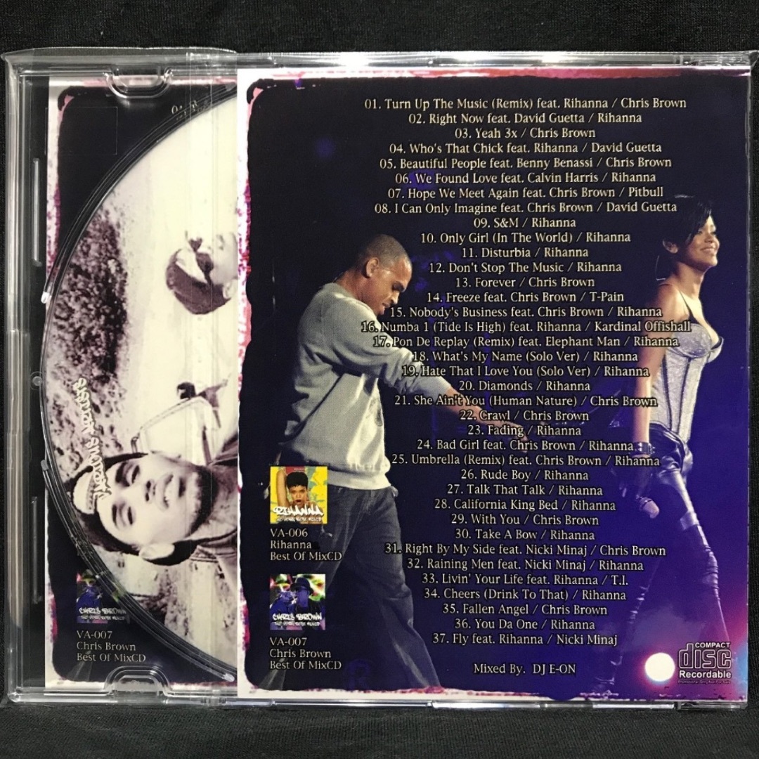Rihanna & Chris Brown Best MixCD エンタメ/ホビーのCD(R&B/ソウル)の商品写真