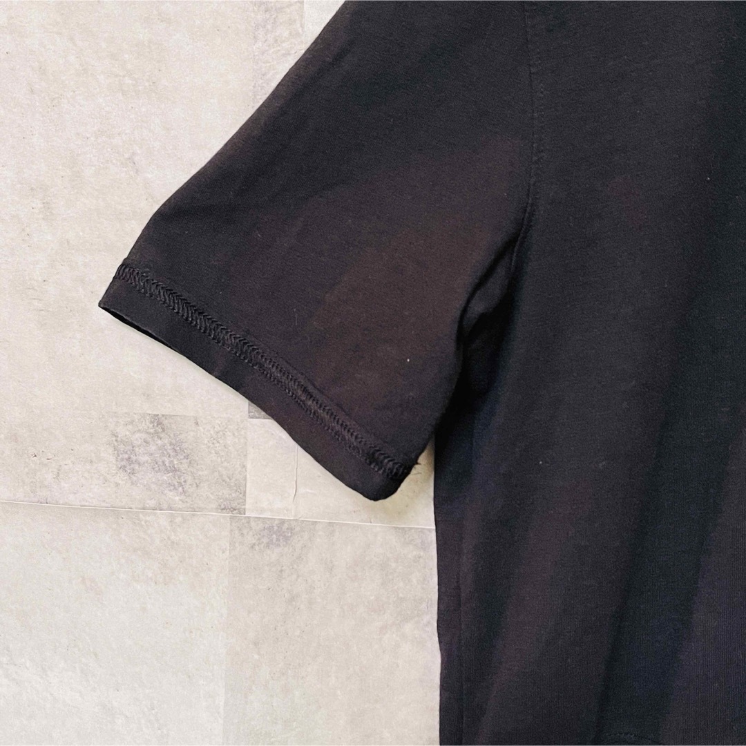 UNDER ARMOUR(アンダーアーマー)のアンダーアーマーTシャツ　S〜M ブラック　ロング丈　プリントロゴ メンズのトップス(Tシャツ/カットソー(半袖/袖なし))の商品写真