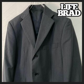LIFE BRAD スーツ ジャケット ストライプ テーラードジャケット 3B(その他)