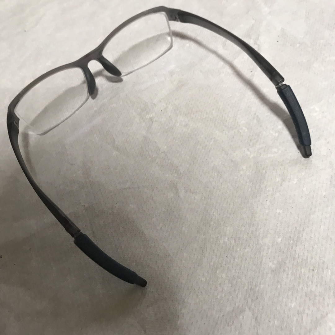 JINS(ジンズ)のメガネ　度付き　縁なし メンズのファッション小物(サングラス/メガネ)の商品写真