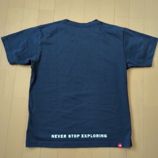 ザノースフェイス(THE NORTH FACE)のノースフェイス　Tシャツ　S　ネイビー　ワンポイント(Tシャツ/カットソー(半袖/袖なし))