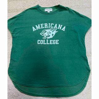 アメリカーナ(AMERICANA)のアメリカーナ　カレッジＴシャツ(Tシャツ(半袖/袖なし))