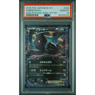 PSA10 ブラッキー EX RR XY10-042 めざめる超王 /16-3(シングルカード)