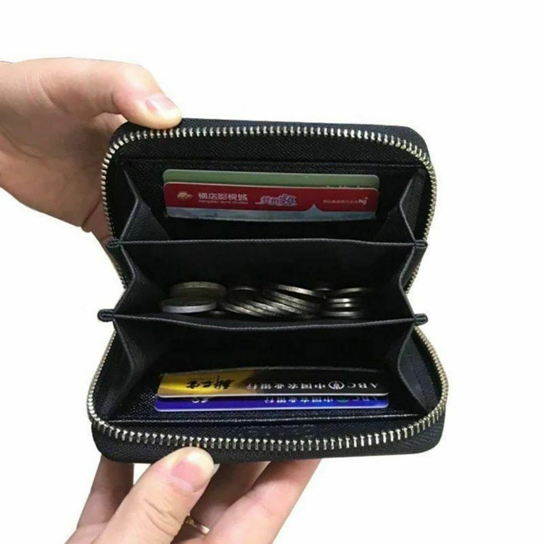 【新品】小銭入れ コインケース ラウンドファスナー コンパクト財布 レディースのファッション小物(コインケース)の商品写真