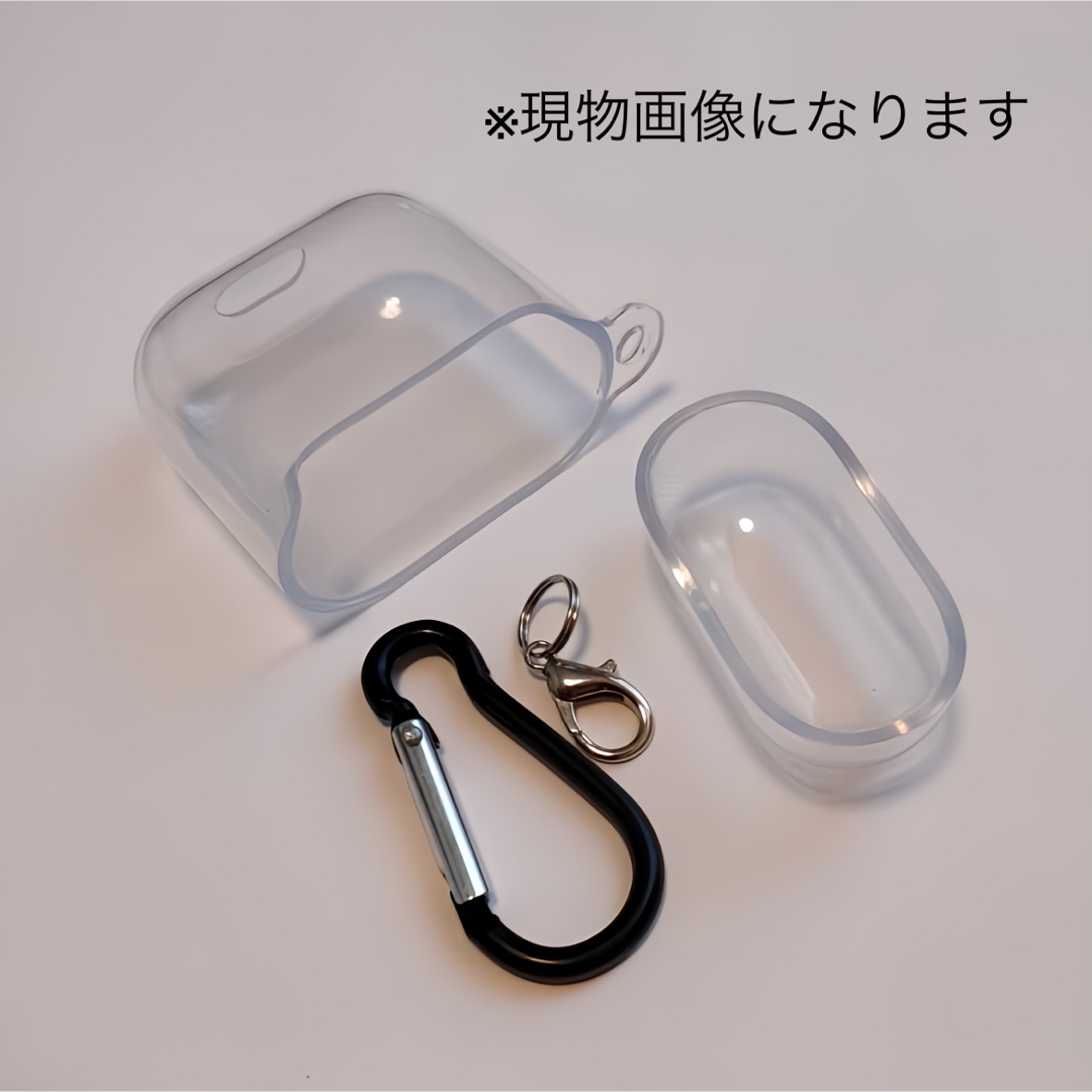 AirPods1/2専用 ケース シリコン クリア 透明 防水 耐衝撃 軽量 スマホ/家電/カメラのオーディオ機器(ヘッドフォン/イヤフォン)の商品写真