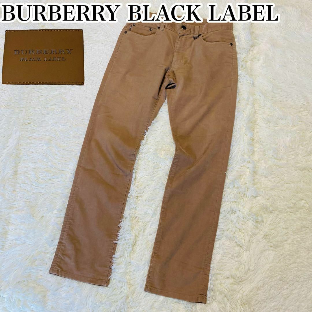 BURBERRY BLACK LABEL(バーバリーブラックレーベル)のバーバリーブラックレーベル　パンツ　ストレッチ　ノバチェック　チノパン　76 メンズのパンツ(チノパン)の商品写真