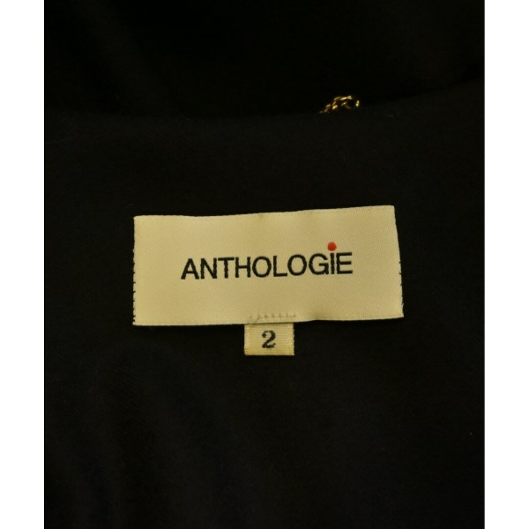 ANTHOLOGIE アンソロジーレプリカ カジュアルシャツ 2(M位) 黒 【古着】【中古】 レディースのトップス(シャツ/ブラウス(長袖/七分))の商品写真