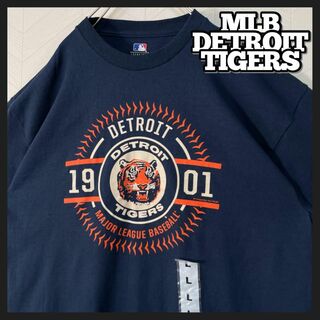 メジャーリーグベースボール(MLB)のデッドストック品 未使用 00s MLB デトロイト タイガース Tシャツ 半袖(Tシャツ/カットソー(半袖/袖なし))