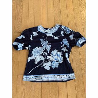 レオナール(LEONARD)のレオナール　半袖　花柄シャツ(Tシャツ/カットソー(半袖/袖なし))