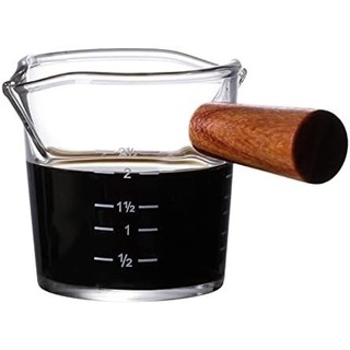 ショットグラスの測定-エスプレッソダガラスクリーマーバリスタコーヒー用(その他)