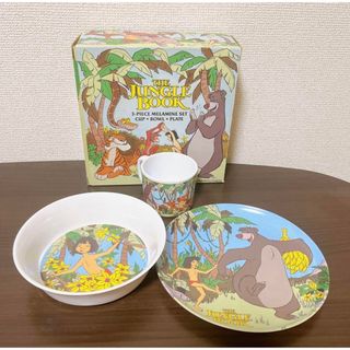 ディズニー(Disney)のジャングルブック ヴィンテージ アンティーク ディズニー 食器 セット レア(食器)