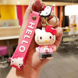 ハローキティ(ハローキティ)のHELLO　KITTY　ハローキティ　キーホルダー　新品未使用 #6(キーホルダー)