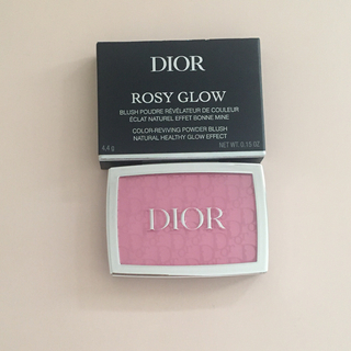 ディオール(Dior)のDior♡ロージー グロウ♡001 ピンク♡used♡(チーク)