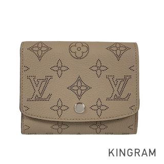 ルイヴィトン(LOUIS VUITTON)のルイ・ヴィトン マヒナ ポルトフォイユ イリス コンパクト M62542 三つ折り財布(財布)