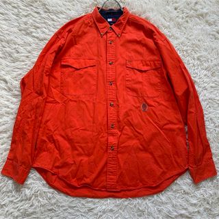 トミーヒルフィガー(TOMMY HILFIGER)の【TOMMY HILFIGER】トミーヒルフィガー XL シャツ 長袖(シャツ)