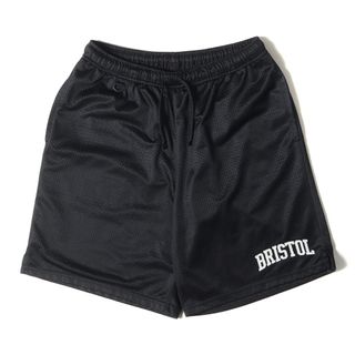 F.C.Real Bristol エフシーレアルブリストル パンツ サイズ:M アーチロゴ メッシュジャージ ショーツ MESH SHORTS ブラック 黒 ボトムス ズボン ショートパンツ【メンズ】【中古】(ショートパンツ)