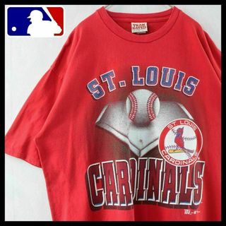 【希少】MLB セントルイス・カージナルス Tシャツ USA製 90s 入手困難(Tシャツ/カットソー(半袖/袖なし))