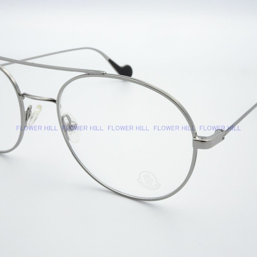MONCLER(モンクレール)のモンクレール MONCLER メガネ ダブルブリッジ ML5046 014 メンズのファッション小物(サングラス/メガネ)の商品写真