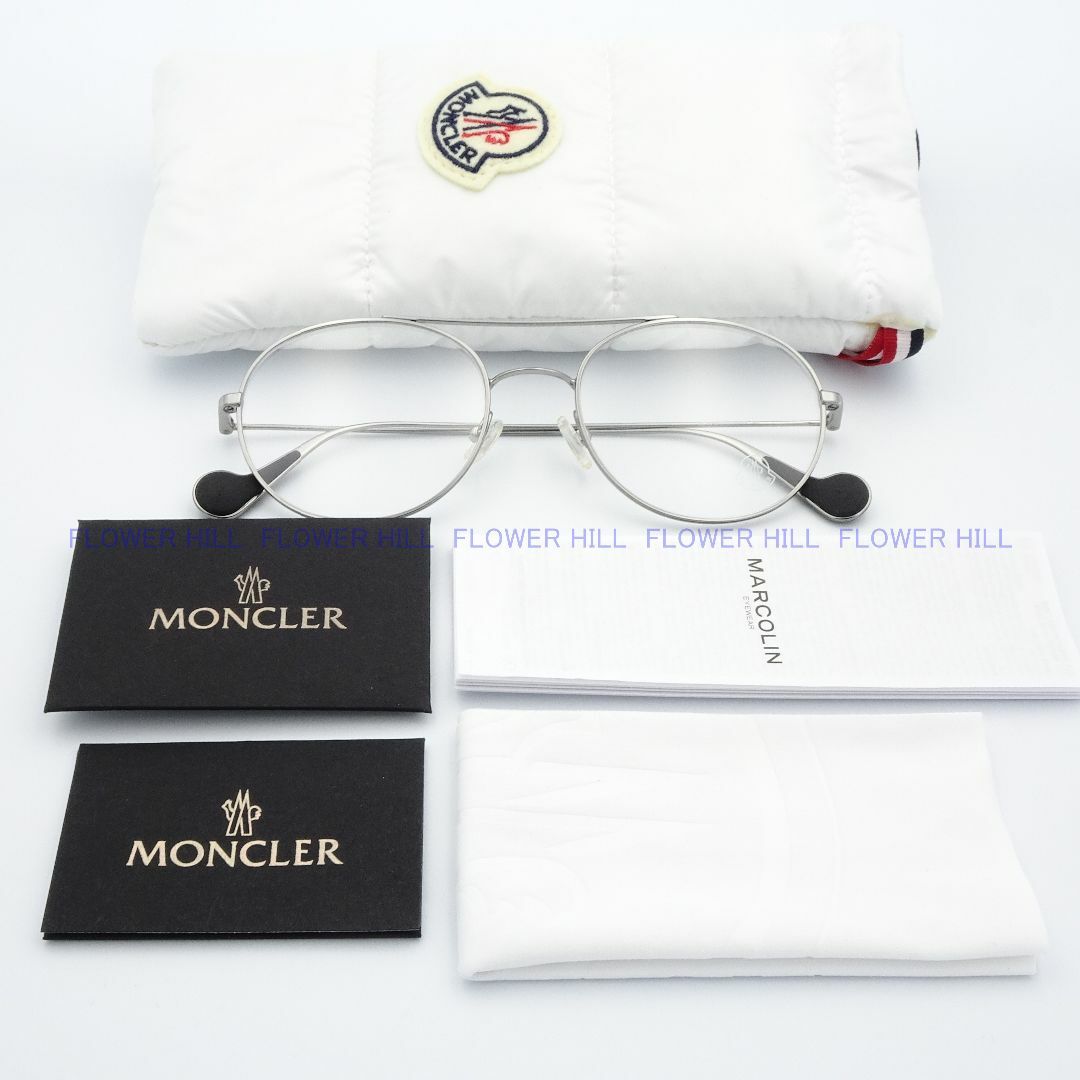 MONCLER(モンクレール)のモンクレール MONCLER メガネ ダブルブリッジ ML5046 014 メンズのファッション小物(サングラス/メガネ)の商品写真