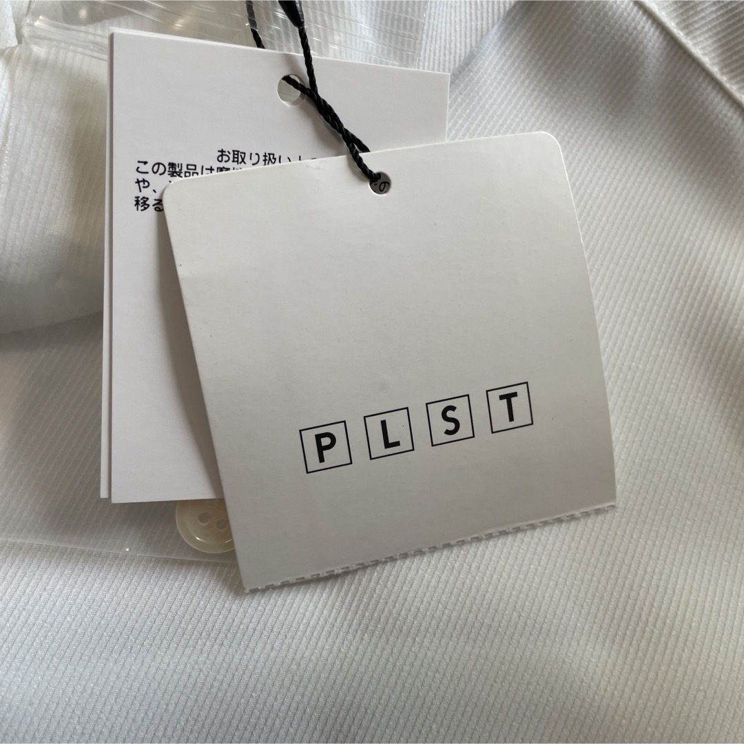PLST(プラステ)の新品タグ付き　PLST ロールネックブラウス レディースのトップス(シャツ/ブラウス(半袖/袖なし))の商品写真
