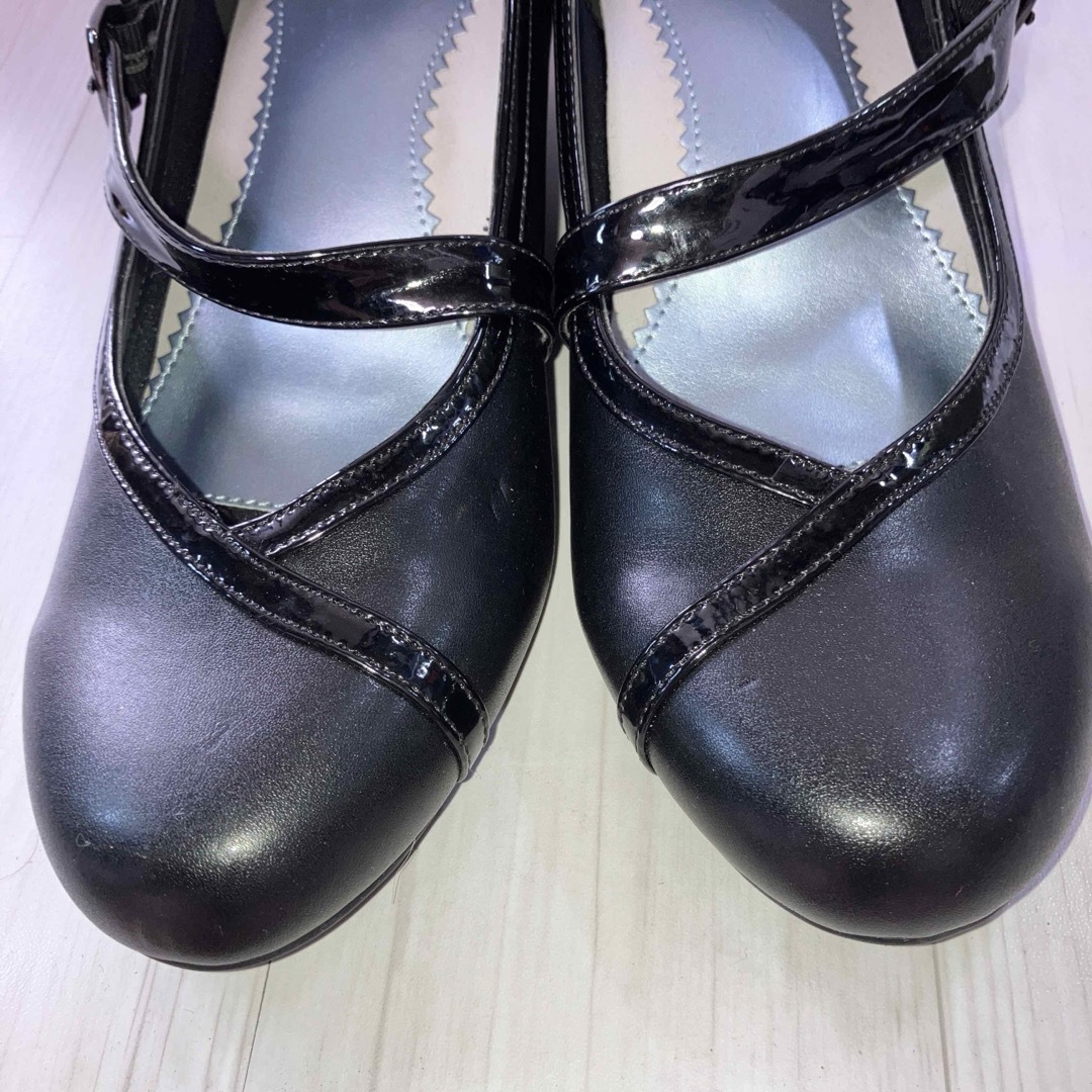 美品　オフィスサポート パンプス　25㎝ メリージェーン レディースの靴/シューズ(ハイヒール/パンプス)の商品写真