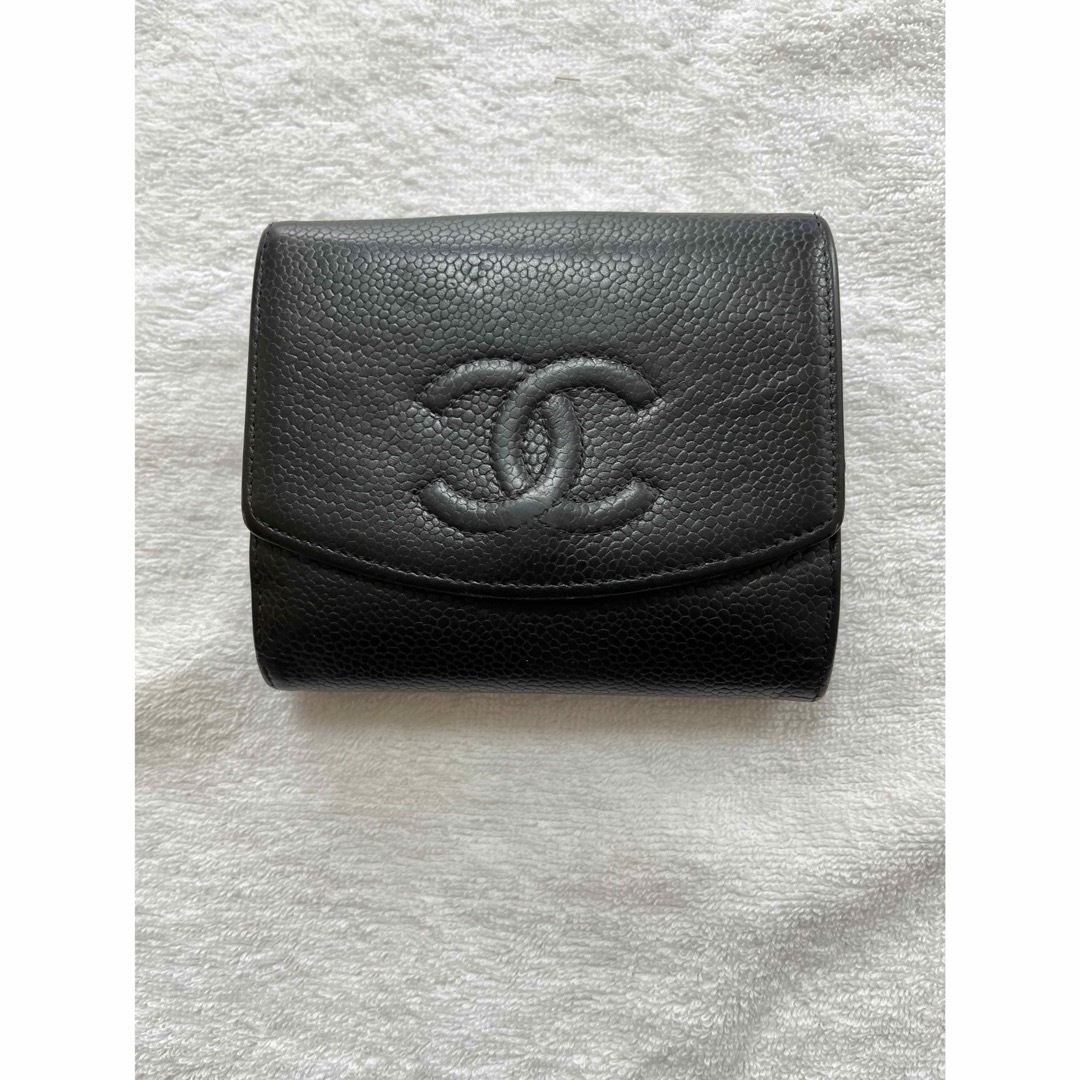 CHANEL(シャネル)のCHANEL キャビアスキン　財布 レディースのファッション小物(財布)の商品写真