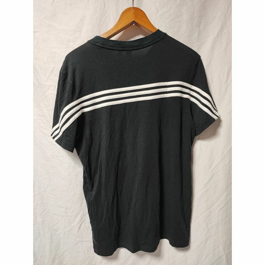 adidas(アディダス)のadidas 半袖 Tシャツ トップス 黒 ストレッチ メンズ S メンズのトップス(Tシャツ/カットソー(半袖/袖なし))の商品写真