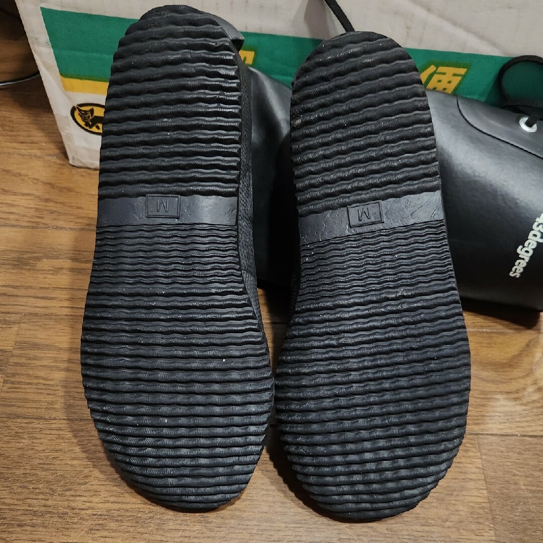 47degrees  レインブーツ　ブラック レディースの靴/シューズ(レインブーツ/長靴)の商品写真