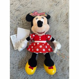 ディズニー(Disney)のミニー　ぬいぐるみバッジHAPPIESBIRTHDAY(ぬいぐるみ)