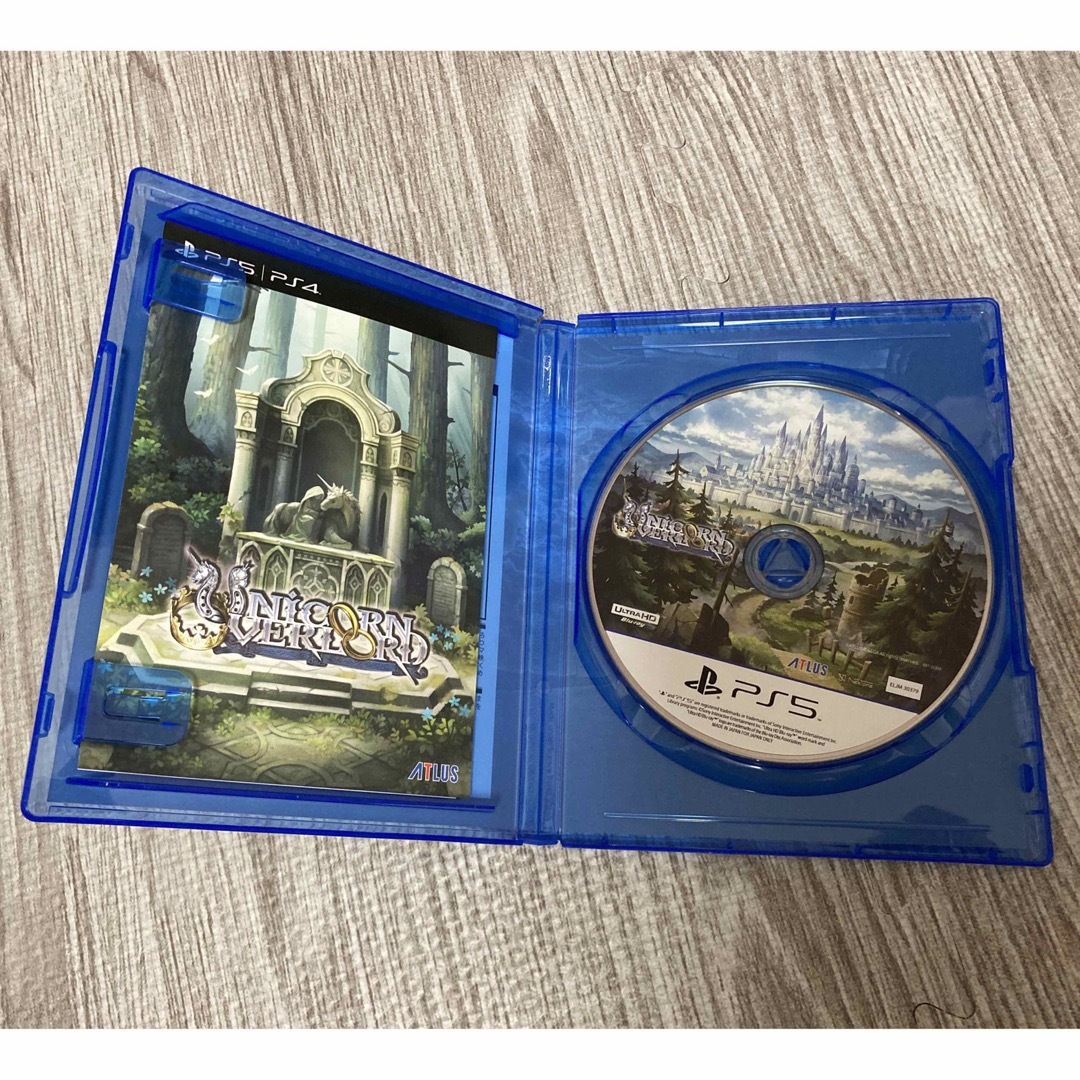 PlayStation(プレイステーション)のユニコーンオーバーロード　PS5 エンタメ/ホビーのゲームソフト/ゲーム機本体(家庭用ゲームソフト)の商品写真