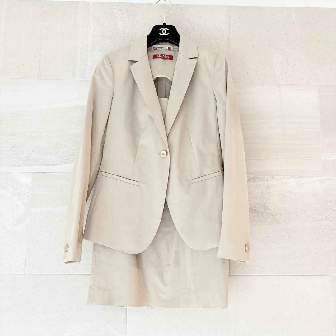 MaxMara STUDIO/☆ スカートスーツ セット 40&42 セットアップ MaxMara STUDIO/☆ スカートスーツ セット 40&42 セットアップ