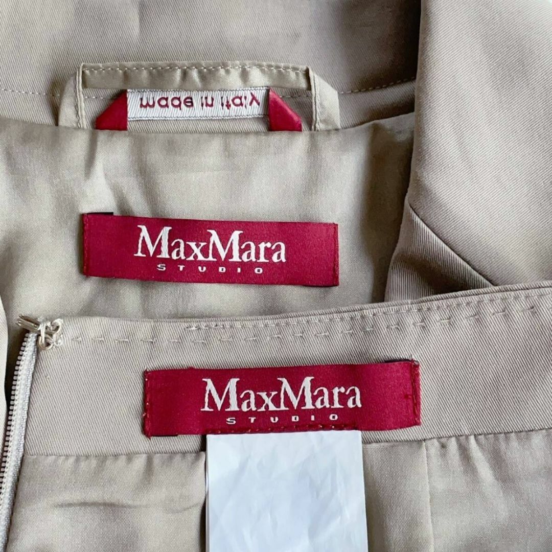 MaxMara STUDIO/☆ スカートスーツ セット 40&42 セットアップ MaxMara STUDIO/☆ スカートスーツ セット 40&42 セットアップ
