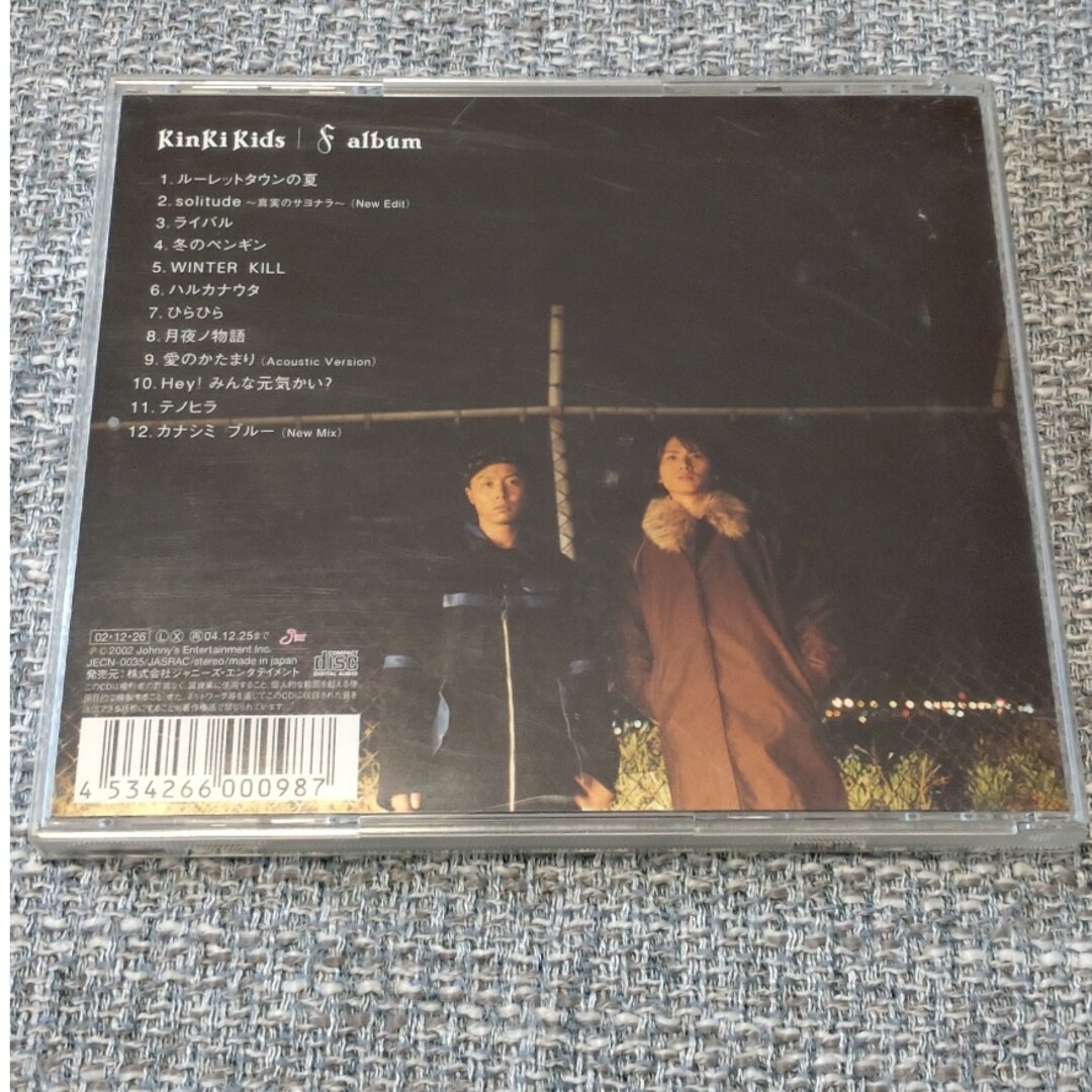 KinKi Kids(キンキキッズ)のF　album エンタメ/ホビーのCD(ポップス/ロック(邦楽))の商品写真