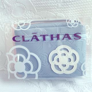 CLATHAS - 新品未使用　クレイサス　CLATHAS  バニティポーチ　化粧ポーチ　ケース付き