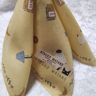 アツコマタノ(Atsuko Matano)の新品未使用☆ATSUKO MATANOハンカチ☆マタノアツコ☆大人可愛い！(ハンカチ)