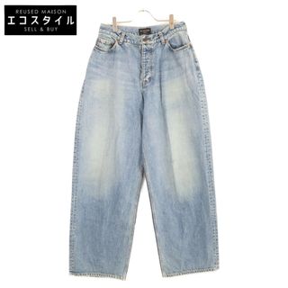 バレンシアガ 【美品/国内正規/23年製】719341 TNW01 ラージバギー デニムパンツ/  XS