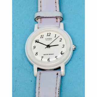 カシオ(CASIO)のG26）かわいい(*'▽')カシオLQ-139電池交換・ホワイト・レディス腕時計(腕時計)