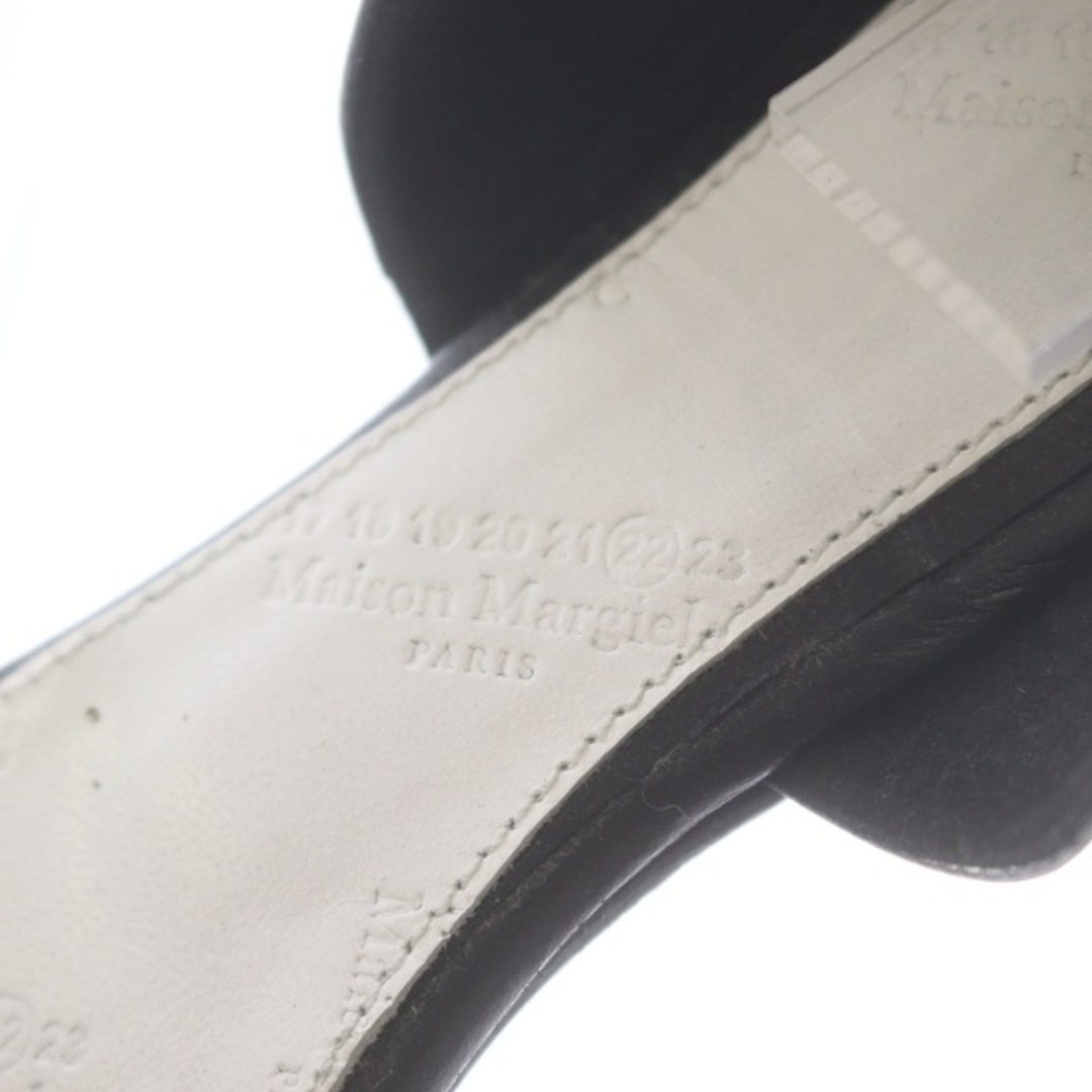 Maison Martin Margiela(マルタンマルジェラ)のメゾンマルジェラ 22 タビストラップフラットサンダル 足袋 23.5 黒 レディースの靴/シューズ(ハイヒール/パンプス)の商品写真