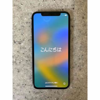 アイフォーン(iPhone)の【美品】iPhone X Space Gray 256 GB 本体(スマートフォン本体)