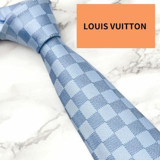 ルイヴィトン(LOUIS VUITTON)の☆極美品☆ルイヴィトン クラヴァット ダミエ クラシック ネクタイ(ネクタイ)