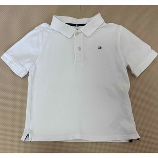 【トミーヒルフィガー】子供用 ポロシャツ ホワイト 110〜120cm