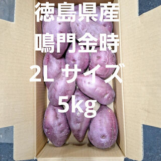 さつまいも　徳島県産鳴門金時2L サイズ5kg(野菜)