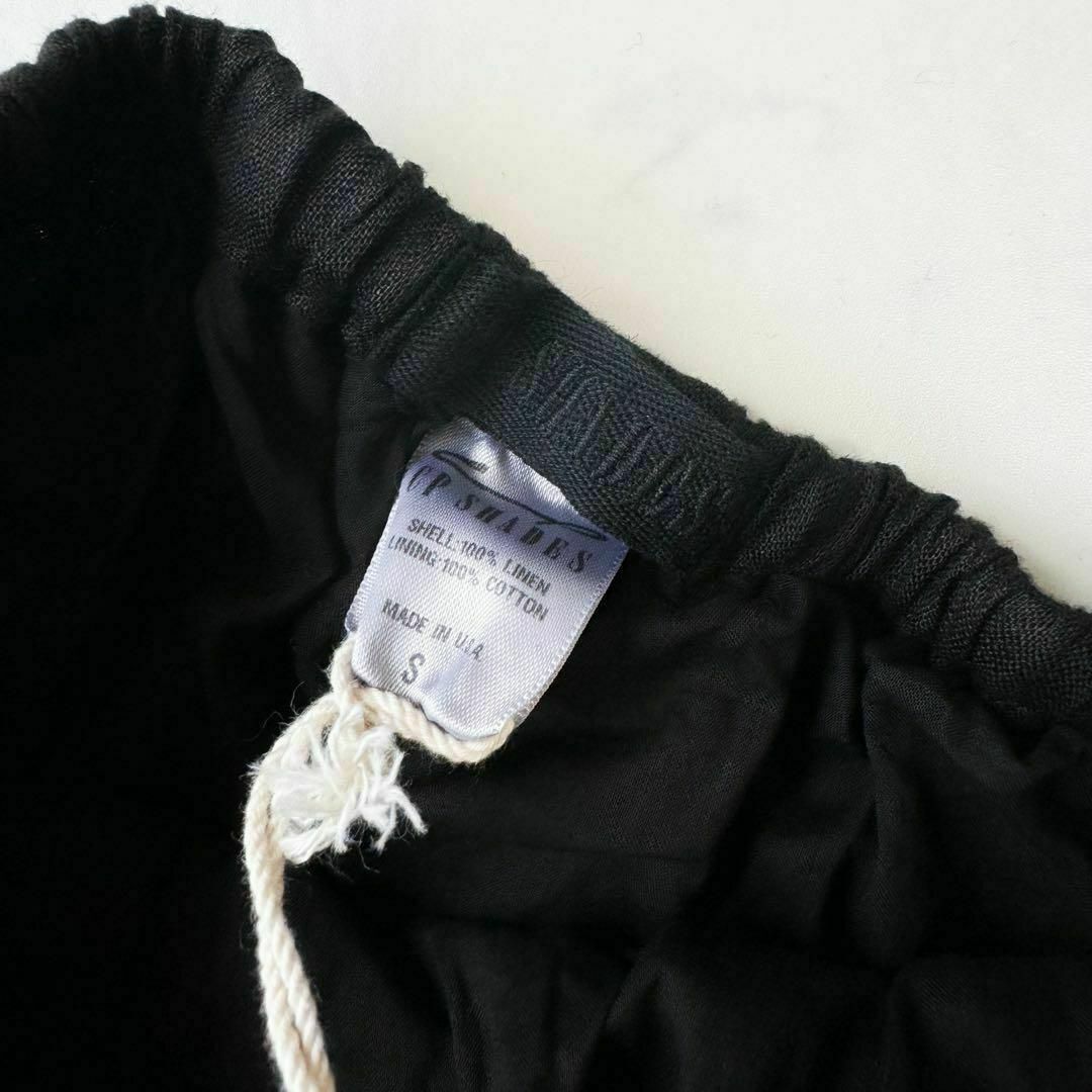 Ron Herman(ロンハーマン)の新品タグ付き✨ シーピーシェイズ リネン ロングスカート 裏地コットン 黒 S レディースのスカート(ロングスカート)の商品写真